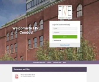 Fivecondos.ca(Five Condo) Screenshot