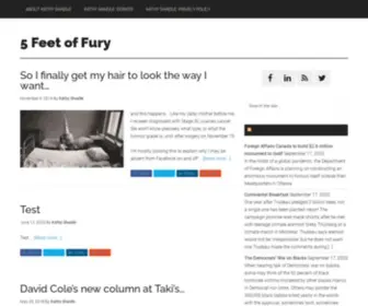 Fivefeetoffury.com(Five Feet of Fury) Screenshot