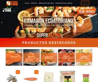 Fivefood.cl(Inicio) Screenshot