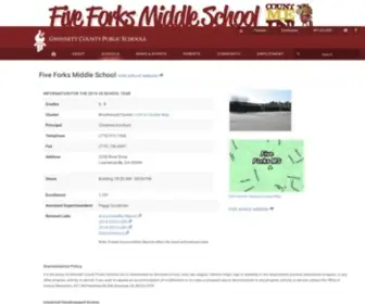 Fiveforksmiddleschool.org(Fiveforksmiddleschool) Screenshot