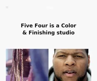 Fivefourcolor.com(Five Four) Screenshot