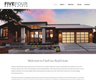 Fivefourrealestate.com(Proudly serving Denver and the Front Range) Screenshot