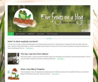 Fivefrogsblog.com.au(Gently Mental) Screenshot