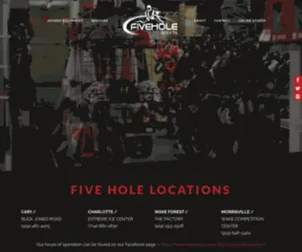 Fiveholesports.com(Five Hole Sports) Screenshot