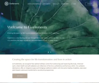 Fivelements.com(Traditionelle Chinesische Medizin TCM) Screenshot