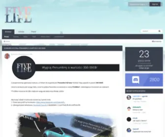 Fivelife.pl(Portal) Screenshot