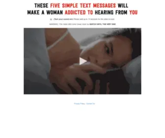 Fivemagicmessages.com(How2TXTHer) Screenshot