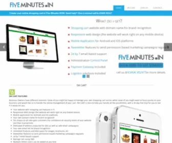 Fiveminutes.in(Peace of Mind in Five Minutes) Screenshot