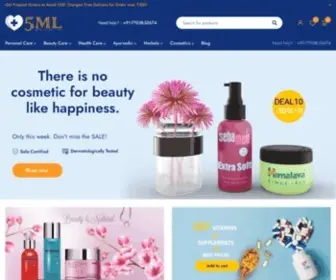 Fiveml.com(We care for your Health & Beauty) Screenshot