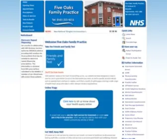 Fiveoaksfamilypractice.co.uk(Five Oaks Family Practice) Screenshot