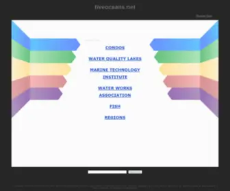Fiveoceans.net(Five Oceans) Screenshot