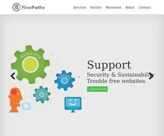 Fivepaths.com(FivePaths, LLC) Screenshot