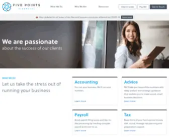 Fivepointsfinancial.com(Five Points Financial) Screenshot