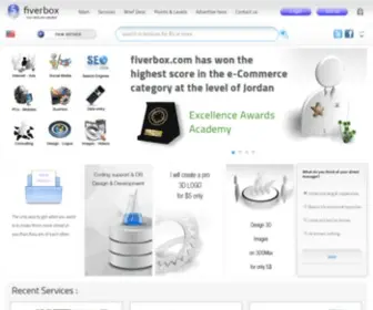 Fiverbox.com(Your skills are needed for freelance) Screenshot