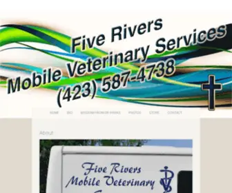 Fiveriversmobilevet.com(Five Rivers Mobile Veterinary Services) Screenshot