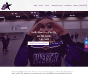 Fivestar-GYmnastics.com(Five Star) Screenshot