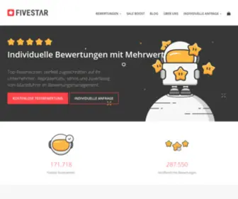 Fivestar-Marketing.net(Top-Bewertungen kaufen) Screenshot