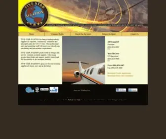 Fivestaraviation.net(Five Star Aviation) Screenshot