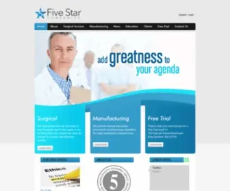 Fivestarcompanies.net(Five Star Companies) Screenshot