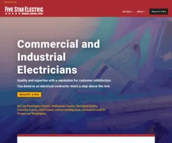 Fivestarelectric.org(Five Star Electric) Screenshot