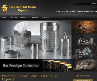 Fivestarexport.com(Five Star First Choice Exports) Screenshot