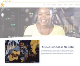 Fivestarmusicacademy.co.ke(Music School in Nairobi Home) Screenshot
