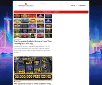 Fivestarsappeal.co.uk(Slots Online Blog) Screenshot