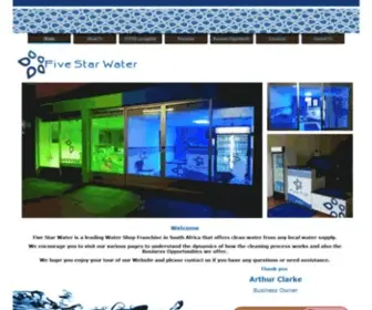 Fivestarwater.co.za(Five Star Water) Screenshot