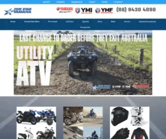 Fivestaryamaha.com.au(Five Star Yamaha) Screenshot