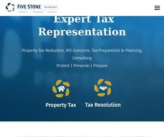 Fivestonetax.com(Five Stone) Screenshot