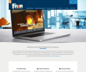 Fivetechnology.com(Minnesota Website Design) Screenshot