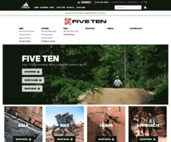 Fiveten.com(Five Ten) Screenshot