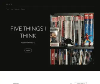 Fivethoughts.net(My Site) Screenshot