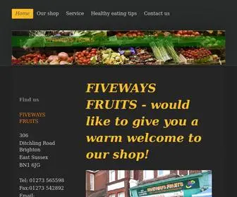 Fivewaysfruits.co.uk(FIVEWAYS FRUITS) Screenshot