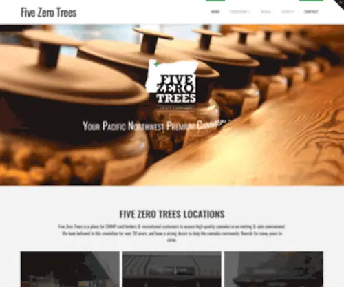Fivezerotrees.com(Five Zero Trees) Screenshot