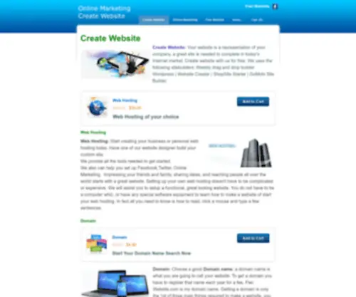 Fiwiwebsite.com(Create Website) Screenshot