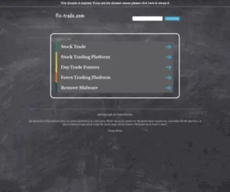 Fix-Trade.com(Fix Trade) Screenshot