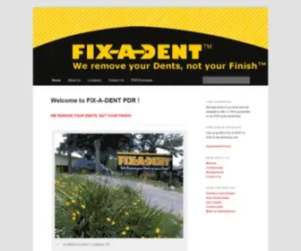 Fixadent.com(Austin's Best Auto Hail Repair Specialists) Screenshot