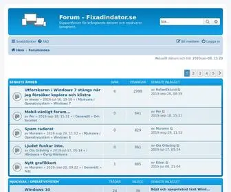 Fixadindator.se(Datorhjälp) Screenshot