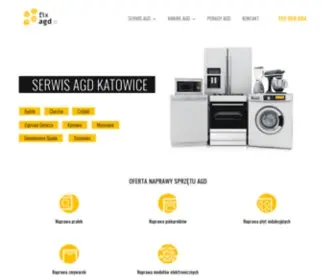 Fixagd.pl(Serwis sprzętu AGD Katowice. Naprawa) Screenshot