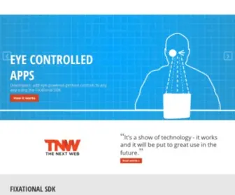Fixational.com(Eye gesture control for apps) Screenshot