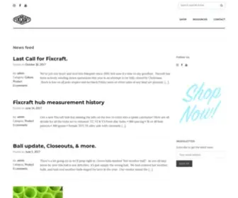 Fixcraft.net(Hardcourt Bike Polo Equipment and Culture) Screenshot
