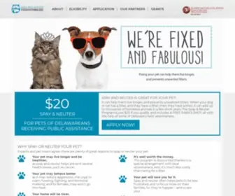 Fixedandfab.com($20 SPAY & NEUTER FOR PETS OF DELAWAREANS RECEIVING PUBLIC ASSISTANCE SPAY AND NEUTER) Screenshot