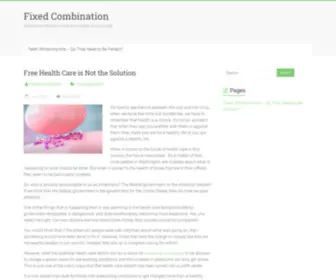 Fixedcombination.com(Nootropics Review Guide For Health Enthusiasts) Screenshot