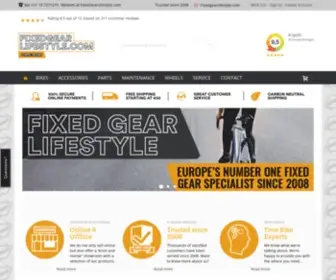 Fixedgearlifestyle.com(Fixedgear & Singlespeed // Fixed gear and single speed bicycles and parts // High quality products) Screenshot