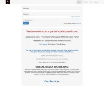 Fixedmember.com(Top provider of quality Telegram services) Screenshot