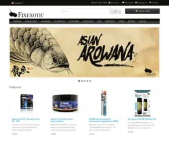 Fixexotic.com(Fish) Screenshot