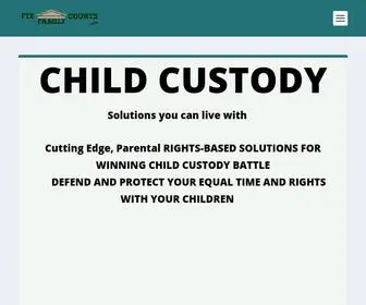 Fixfamilycourts.com(Winning Divorce & Child Custody strategy) Screenshot