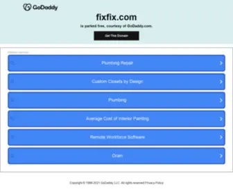 FixFix.com(Premium Domain Names For Sale) Screenshot