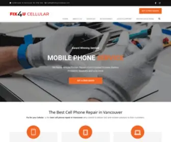 Fixforyoucellular.com(Best Cell Phone Repair in Vancouver) Screenshot